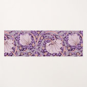 Pimpernel Lila, William Morris Yogamatte (Vorderseite (Horizontal))