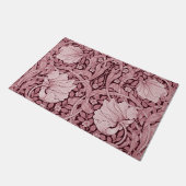 Pimpernel Maroon, William Morris Fußmatte (Schrägansicht)