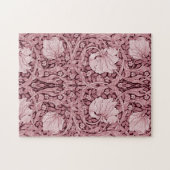 Pimpernel Maroon, William Morris Puzzle (Horizontal)