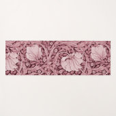 Pimpernel Maroon, William Morris Yogamatte (Vorderseite (Horizontal))