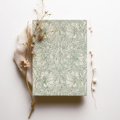Pimpernel Muted Sage Green Cream William Morris Einladung