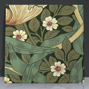 Pimpernel nahtlos 8 von 12 Faux Gold & Salbei Grün Fliese
