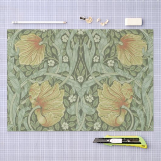 Pimpernel Pattern (von William Morris) Seidenpapier (Handwerk)