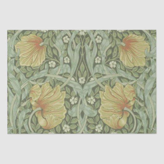Pimpernel Pattern (von William Morris) Seidenpapier (Vorderseite)