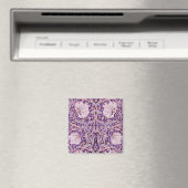 Pimpernel Purple, William Morris Magnet (In Situ (Geschirrspüler))