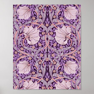 Pimpernel Purpur, William Morris Poster