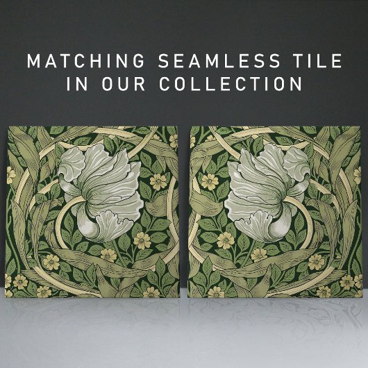 Pimpernel Seamless 1/2 William Morris Arts Kunstha Fliese