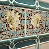 Pimpernel Seamless 1/2 William Morris Arts Kunstha Fliese