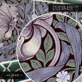 Pimpernel Seamless 1/2 William Morris Arts Kunstha Fliese