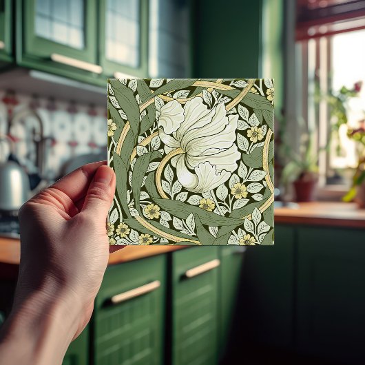Pimpernel Seamless 1/2 William Morris Arts Kunstha Fliese