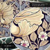 Pimpernel Seamless 2/2 William Morris Arts Kunstha Fliese