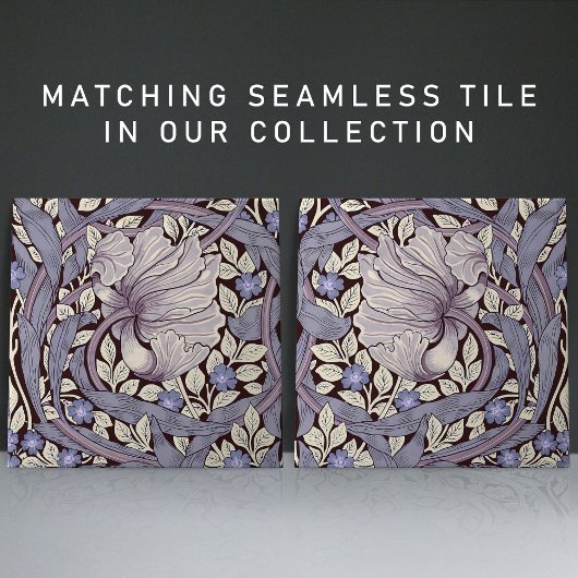 Pimpernel Seamless 2/2 William Morris Arts Kunstha Fliese