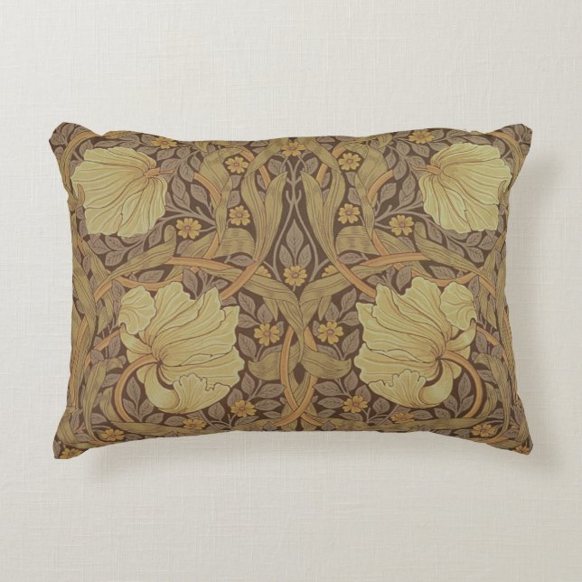 "Pimpernel" Tapetenentwurf, 1876 Dekokissen (Vorderseite)