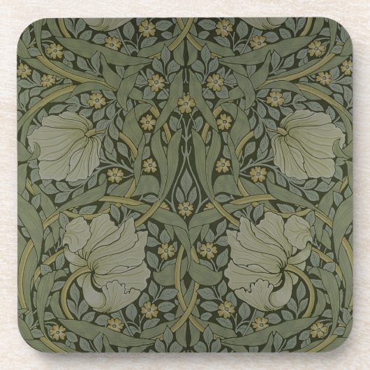 "Pimpernel" Tapetenentwurf, 1876 Getränkeuntersetzer (Vorderseite)