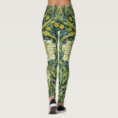 Pimpernel, Unendlichkeit Punkte nach William Morri Leggings (Rückseite)