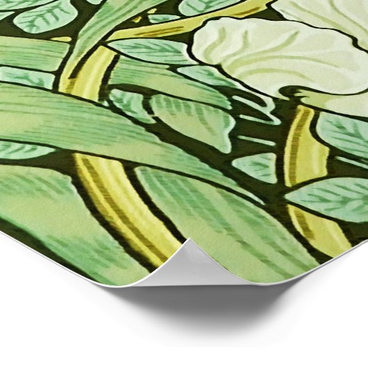 Pimpernel von William Morris Poster (Ecke)