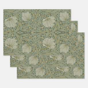 Pimpernel von William Morris Vintag Floral Textile Geschenkpapier Set
