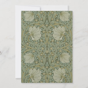 Pimpernel von William Morris Vintage-Blumenstoff