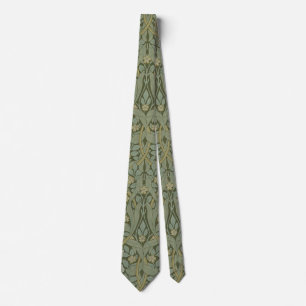 Pimpernel von William Morris Vintage-Blumenstoff Krawatte