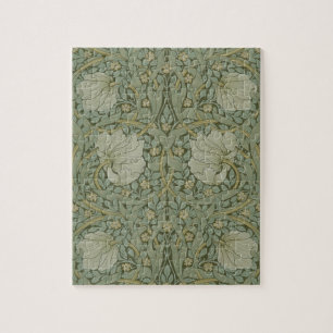 Pimpernel von William Morris Vintage-Blumenstoff Puzzle