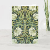 Pimpernel William Morris Fine Art Blank Karte (Vorderseite)