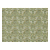 Pimpernel William Morris Green Gold Pattern Tischdecke (Vorderseite (Horizontal))