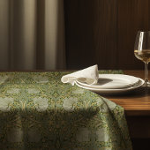 Pimpernel William Morris Green Gold Pattern Tischdecke