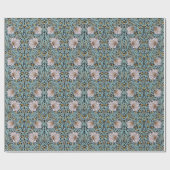 Pimpernel William Morris - Ice Blue Geschenkpapier (Flach)