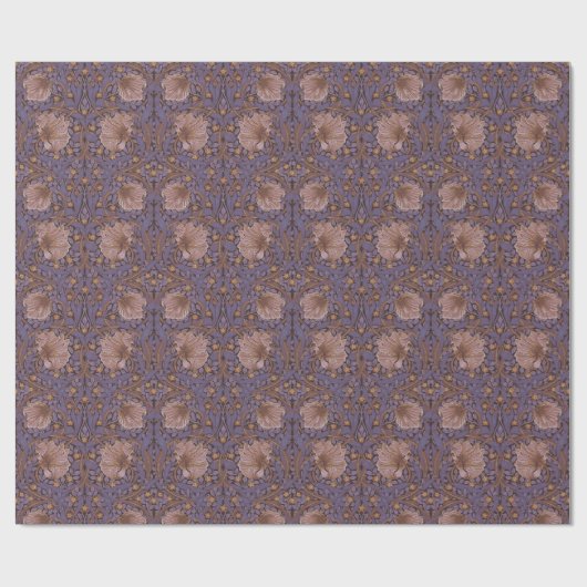 Pimpernel William Morris - Lila Wrapping Paper Geschenkpapier (Flach)