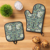 Pimpernel, William Morris Ofenhandschuh & Topflappen-Set (Oben Unten)