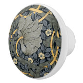 Pimpernel William Morris Pattern Viktorianisch Keramikknauf (Rechts)