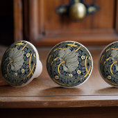 Pimpernel William Morris Pattern Viktorianisch Keramikknauf