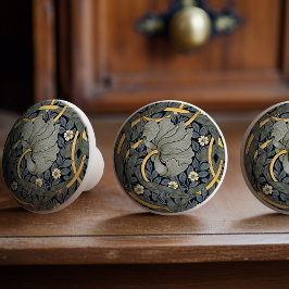 Pimpernel William Morris Pattern Viktorianisch Keramikknauf