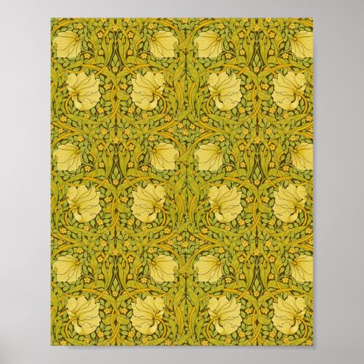Pimpernel William Morris Pattern Vintag Poster (Vorne)