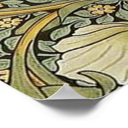 Pimpernel William Morris Poster (Ecke)