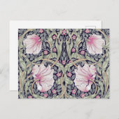 Pimpernel, William Morris Postkarte (Vorne/Hinten)