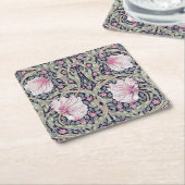 Pimpernel, William Morris Rechteckiger Pappuntersetzer (angewinkelt)