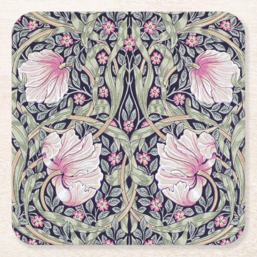 Pimpernel, William Morris Rechteckiger Pappuntersetzer (Vorderseite)