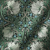 Pimpernel William Morris Viktorianisches Muster Tischdecke