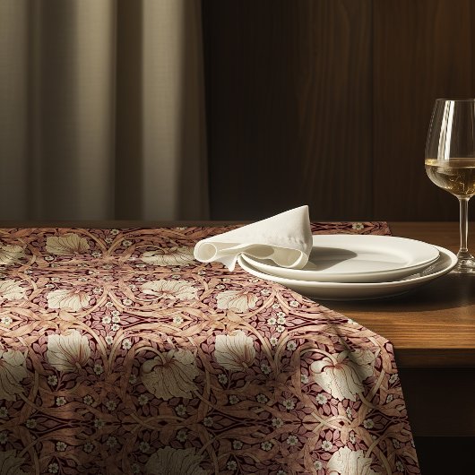 Pimpernel William Morris Viktorianisches Muster Tischdecke