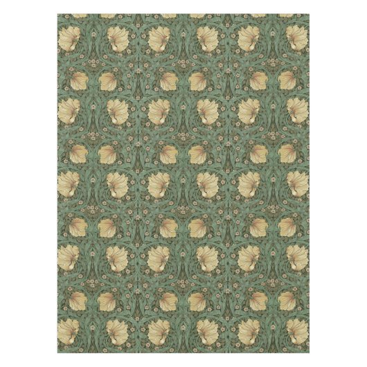 Pimpernel William Morris Viktorianisches Muster Tischdecke (Vorderseite)