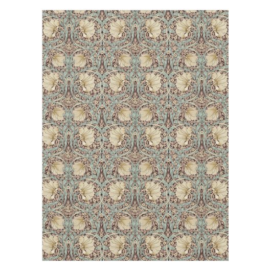 Pimpernel William Morris Viktorianisches Muster Tischdecke (Vorderseite)