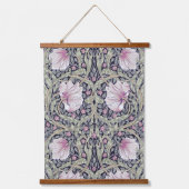 Pimpernel, William Morris Wandteppich Mit Holzrahmen (Vorderseite)