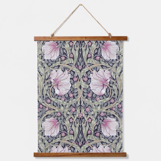 Pimpernel, William Morris Wandteppich Mit Holzrahmen (Vorderseite)