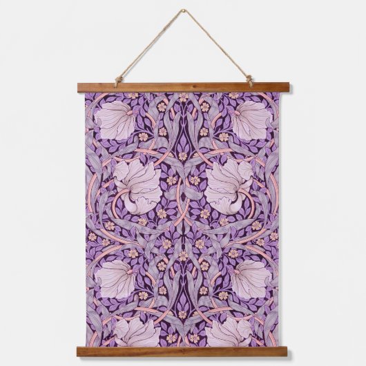 Pimpernel, William Morris Wandteppich Mit Holzrahmen (Vorderseite)