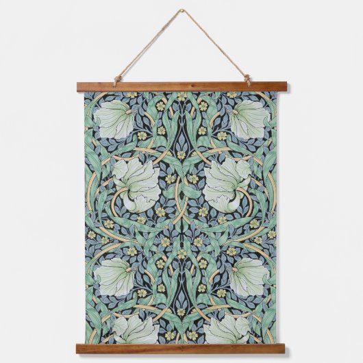 Pimpernel, William Morris Wandteppich Mit Holzrahmen (Vorderseite)