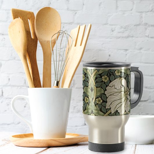 Pimpernel Yellow Flowers William Morris Reisebecher