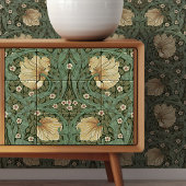 Pimpernell Nahtlose 9 von 12 warmgelben Gelb-Blatt Fliese