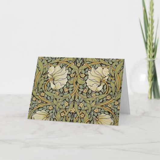 Pimpernell William Morris Karte (Vorderseite)