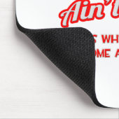 Pimpin' Ain't Easy .. Orthopädie Mousepad (Ecke)